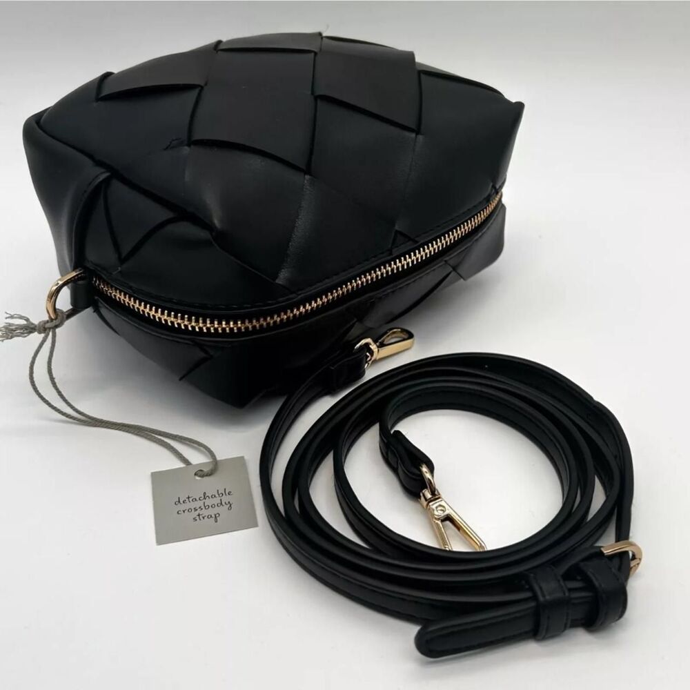 A New Day Small Woven Crossbody Bag – Gold Hardware, Brand New with Tags - Picture 4 of 7